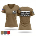 257TC 16271397 Women's Short Sleeve V-neck Shirt - 1