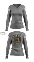 528th MED DET COSC Women's Long Sleeve V-neck Shirt - 41