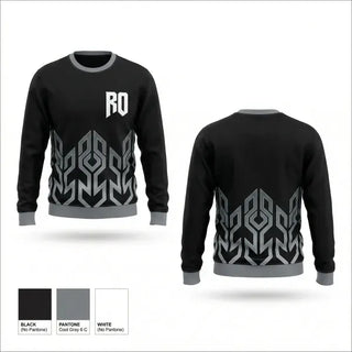 Crew Neck Sweatshirt, R&OR&O, Air Force, Teamtime, Team time, sublimation, custom sports apparel, team uniforms, spirit wear, spiritwear, sports uniforms, custom shirts, team store, custom team store, fundraiser sports, apparel fundraiser