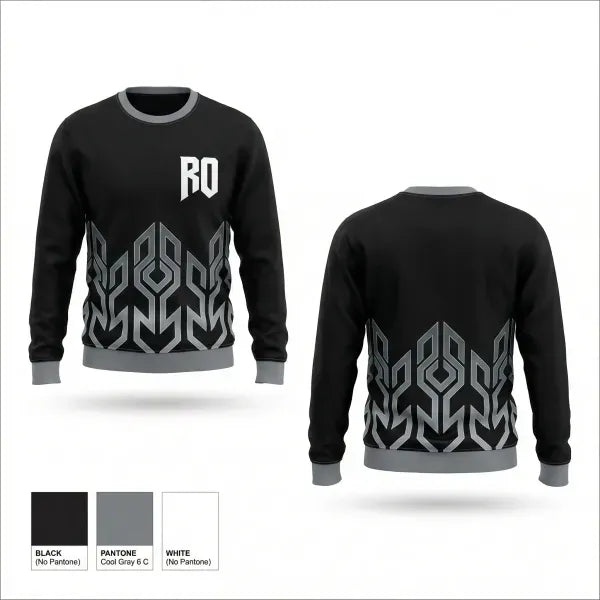 Crew Neck Sweatshirt, R&OR&O, Air Force, Teamtime, Team time, sublimation, custom sports apparel, team uniforms, spirit wear, spiritwear, sports uniforms, custom shirts, team store, custom team store, fundraiser sports, apparel fundraiser