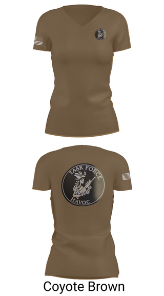 Womens Short Sleeve Vneck Shirt, Task Force Havoc, , Teamtime, Team time, sublimation, custom sports apparel, team uniforms, spirit wear, spiritwear, sports uniforms, custom shirts, team store, custom team store, fundraiser sports, apparel fundraiser