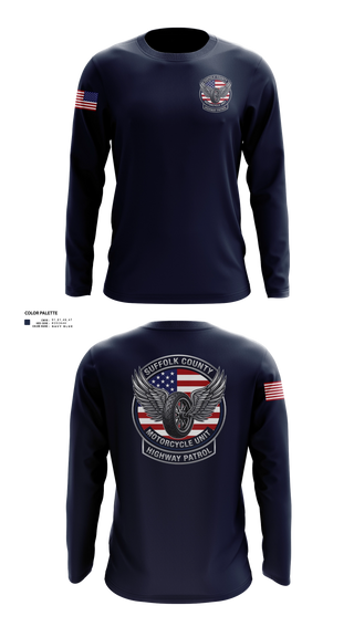 Long Sleeve Performance Shirt, SCPD Motorcycle Unit, Police, Teamtime, Team time, sublimation, custom sports apparel, team uniforms, spirit wear, spiritwear, sports uniforms, custom shirts, team store, custom team store, fundraiser sports, apparel fundraiser