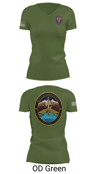 Womens Short Sleeve Vneck Shirt, IWTF-C, Air Force, Teamtime, Team time, sublimation, custom sports apparel, team uniforms, spirit wear, spiritwear, sports uniforms, custom shirts, team store, custom team store, fundraiser sports, apparel fundraiser