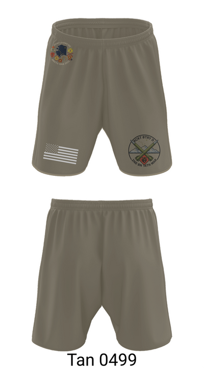 RCKT BTRY D 2nd BN 14th MAR 78897575 Athletic Shorts With Pockets - 69