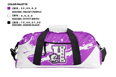 Duffle Bag, Wilkerson Herd, , Teamtime, Team time, sublimation, custom sports apparel, team uniforms, spirit wear, spiritwear, sports uniforms, custom shirts, team store, custom team store, fundraiser sports, apparel fundraiser