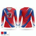 Outlaws 42270143 Women's Long Sleeve V-neck Shirt - 1