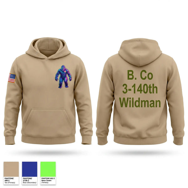 Hoodie, 3-140th, National Guard, Teamtime, Team time, sublimation, custom sports apparel, team uniforms, spirit wear, spiritwear, sports uniforms, custom shirts, team store, custom team store, fundraiser sports, apparel fundraiser