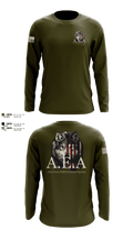 American Enforcement Agency 60396628 Long Sleeve Performance Shirt - 101