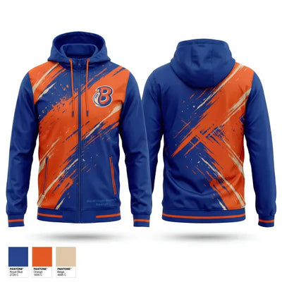 Mid-Michigan Beavers Baseball 35143748 Windbreaker - 1