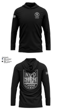 NYPD ESU K9 Long Sleeve Hooded Sun Shirt - 23
