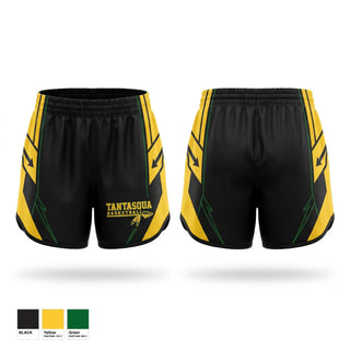 Womens Shorts, Warriors, Women's Basketball, Teamtime, Team time, sublimation, custom sports apparel, team uniforms, spirit wear, spiritwear, sports uniforms, custom shirts, team store, custom team store, fundraiser sports, apparel fundraiser