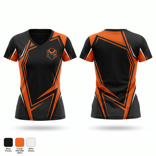 Womens Short Sleeve Vneck Shirt, MONTVILLE, Baseball, Teamtime, Team time, sublimation, custom sports apparel, team uniforms, spirit wear, spiritwear, sports uniforms, custom shirts, team store, custom team store, fundraiser sports, apparel fundraiser