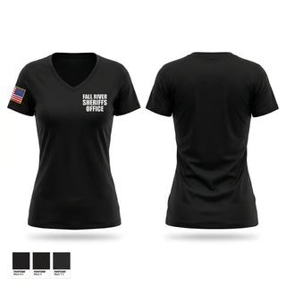 Womens Short Sleeve Vneck Shirt, Fall River Sheriffs Office, Police, Teamtime, Team time, sublimation, custom sports apparel, team uniforms, spirit wear, spiritwear, sports uniforms, custom shirts, team store, custom team store, fundraiser sports, apparel fundraiser