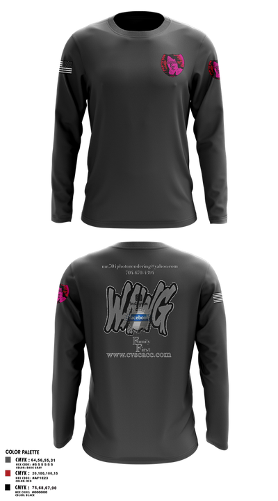 WeAllWeGot~Family First 22026589 Long Sleeve Performance Shirt 29