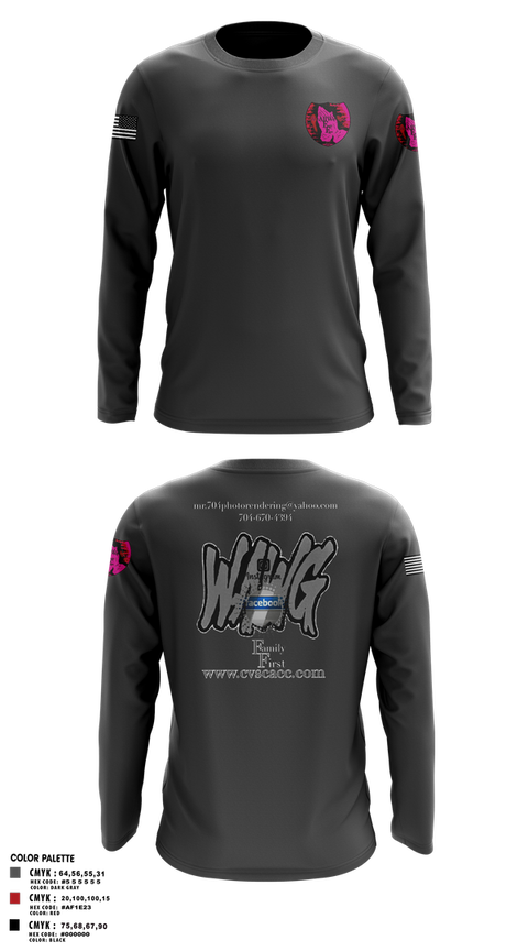 Long Sleeve Performance Shirt, WeAllWeGot~Family First, , Teamtime, Team time, sublimation, custom sports apparel, team uniforms, spirit wear, spiritwear, sports uniforms, custom shirts, team store, custom team store, fundraiser sports, apparel fundraiser