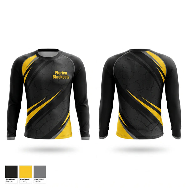Long Sleeve Performance Shirt, Florien Blackcats, Softball, Teamtime, Team time, sublimation, custom sports apparel, team uniforms, spirit wear, spiritwear, sports uniforms, custom shirts, team store, custom team store, fundraiser sports, apparel fundraiser