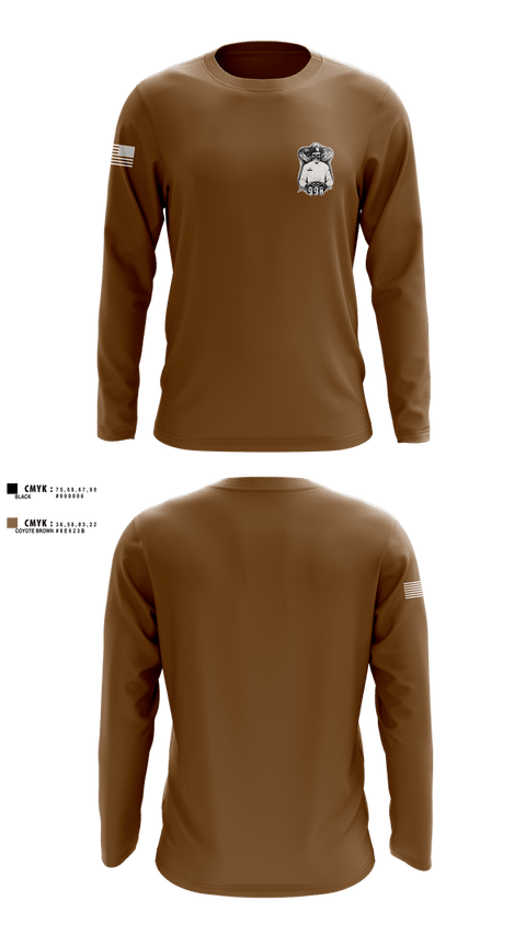 Long Sleeve Performance Shirt, 998th Field Feeding, Army, Teamtime, Team time, sublimation, custom sports apparel, team uniforms, spirit wear, spiritwear, sports uniforms, custom shirts, team store, custom team store, fundraiser sports, apparel fundraiser
