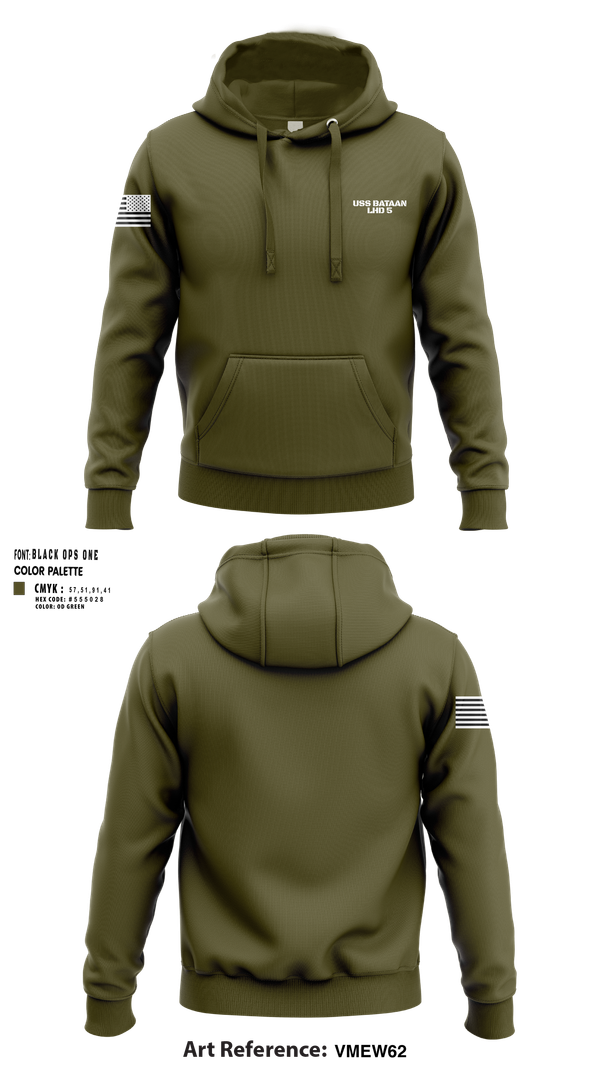 Hoodie, USS BATAAN LHD 5, , Teamtime, Team time, sublimation, custom sports apparel, team uniforms, spirit wear, spiritwear, sports uniforms, custom shirts, team store, custom team store, fundraiser sports, apparel fundraiser