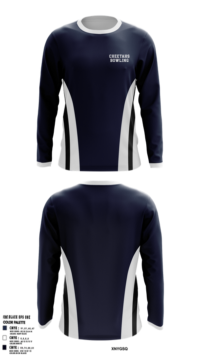 Cheetahs 63447729 Long Sleeve Performance Shirt 1