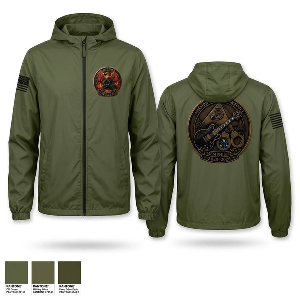 Windbreaker, D Company 2/278 MBCT, National Guard, Teamtime, Team time, sublimation, custom sports apparel, team uniforms, spirit wear, spiritwear, sports uniforms, custom shirts, team store, custom team store, fundraiser sports, apparel fundraiser