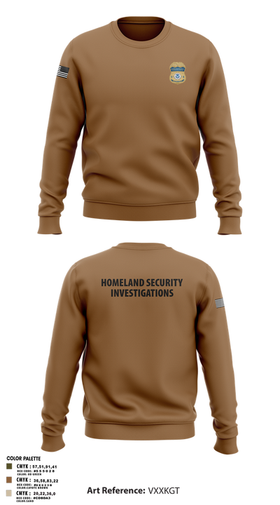 HSI 87740727 Crew Neck Sweatshirt - 6
