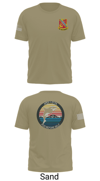 Short Sleeve Performance Shirt, A BTRY, 1-37FAR, , Teamtime, Team time, sublimation, custom sports apparel, team uniforms, spirit wear, spiritwear, sports uniforms, custom shirts, team store, custom team store, fundraiser sports, apparel fundraiser