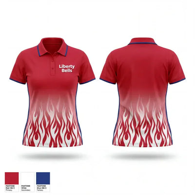 Liberty Bells 88615063 Short Sleeve Performance Polo - 1