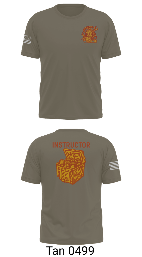 Short Sleeve Performance Shirt, MARCOR DET FLW, , Teamtime, Team time, sublimation, custom sports apparel, team uniforms, spirit wear, spiritwear, sports uniforms, custom shirts, team store, custom team store, fundraiser sports, apparel fundraiser