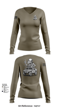 278th JMTG-U Mayors Cell Mech. 76507517 Women's Long Sleeve V-neck Shirt - 101