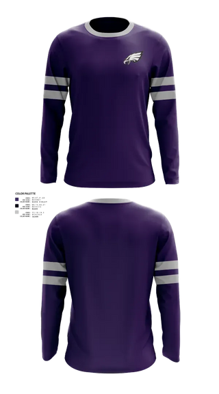 Long Sleeve Performance Shirt, Southern Valley Eagles, Men's Basketball, Teamtime, Team time, sublimation, custom sports apparel, team uniforms, spirit wear, spiritwear, sports uniforms, custom shirts, team store, custom team store, fundraiser sports, apparel fundraiser