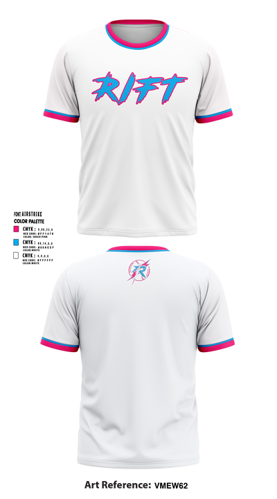 Rift Baseball Short Sleeve Performance Shirt - 12
