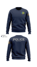 Butler Police Department 21960719 Crew Neck Sweatshirt - 21