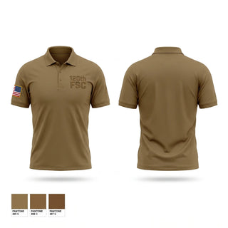 Short Sleeve Performance Polo, 120th FSC, National Guard, Teamtime, Team time, sublimation, custom sports apparel, team uniforms, spirit wear, spiritwear, sports uniforms, custom shirts, team store, custom team store, fundraiser sports, apparel fundraiser