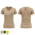 Eagle Troop 88182075 Women's Short Sleeve V-neck Shirt - 1