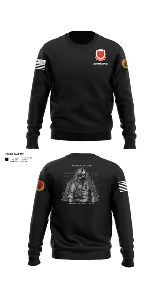 Crew Neck Sweatshirt, 230th Engineering Vertical Construction Company, , Teamtime, Team time, sublimation, custom sports apparel, team uniforms, spirit wear, spiritwear, sports uniforms, custom shirts, team store, custom team store, fundraiser sports, apparel fundraiser