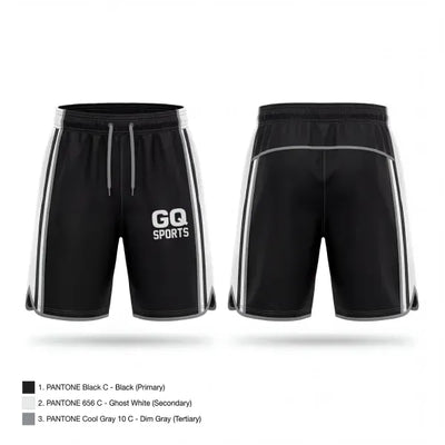 GQ SPORTS 29917828 Athletic Shorts With Pockets - 1