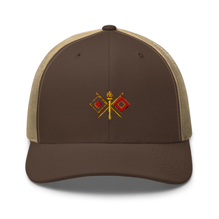 S6 1-32 IN 64050243 Retro Trucker Hat | Yupoong 6606