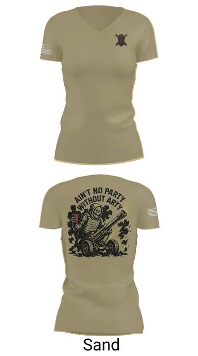 2/11 Hotel battery 15026614 Women's Short Sleeve V-neck Shirt - 88