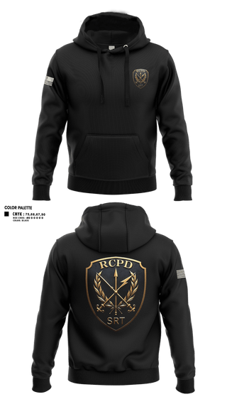 Hoodie, Redwood City PD SRT, Police, Teamtime, Team time, sublimation, custom sports apparel, team uniforms, spirit wear, spiritwear, sports uniforms, custom shirts, team store, custom team store, fundraiser sports, apparel fundraiser