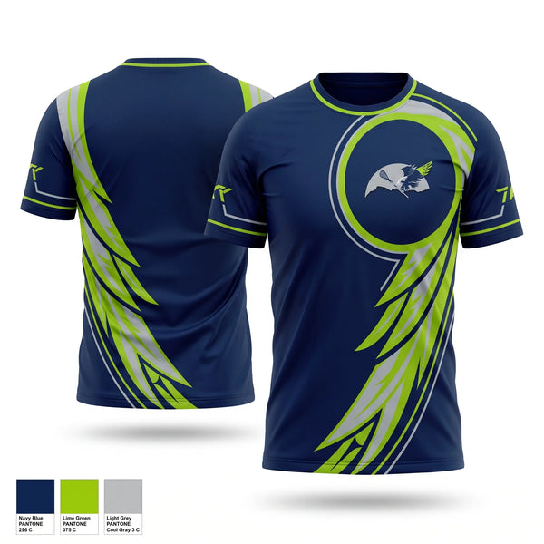 Short Sleeve Performance Shirt, Chilliwack Hawks, Men's Lacrosse, Teamtime, Team time, sublimation, custom sports apparel, team uniforms, spirit wear, spiritwear, sports uniforms, custom shirts, team store, custom team store, fundraiser sports, apparel fundraiser