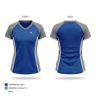 Womens Short Sleeve Vneck Shirt, Hyman Bros Subaru, , Teamtime, Team time, sublimation, custom sports apparel, team uniforms, spirit wear, spiritwear, sports uniforms, custom shirts, team store, custom team store, fundraiser sports, apparel fundraiser