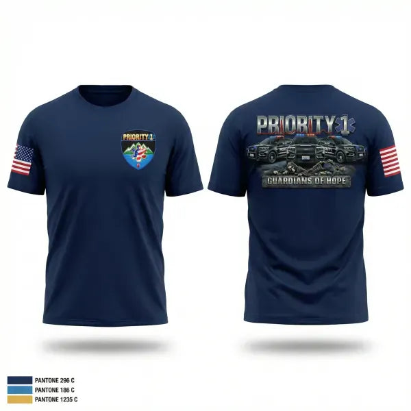 PRIORITY 1 1908556 Old School Cotton Feel Shirt - 1