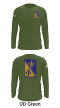 128th Aviation Brigade 66683018 Long Sleeve Performance Shirt 46