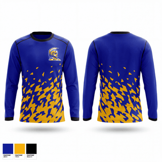 Long Sleeve Performance Shirt, Lakeview Spartans, Men's Basketball, Teamtime, Team time, sublimation, custom sports apparel, team uniforms, spirit wear, spiritwear, sports uniforms, custom shirts, team store, custom team store, fundraiser sports, apparel fundraiser