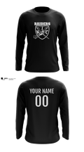 NE Raiders 46563054 Long Sleeve Performance Shirt - 9
