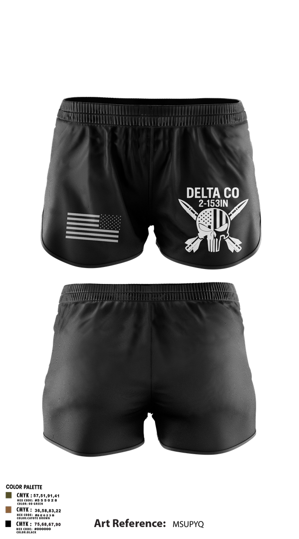Ranger Panties, , National Guard, Teamtime, Team time, sublimation, custom sports apparel, team uniforms, spirit wear, spiritwear, sports uniforms, custom shirts, team store, custom team store, fundraiser sports, apparel fundraiser