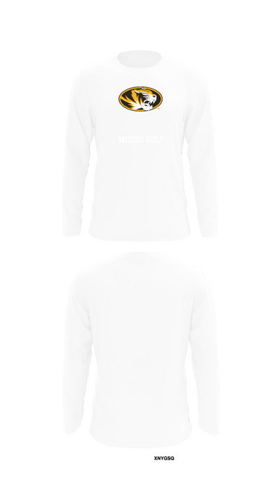 Mizzou Golf 57806327 Long Sleeve Performance Shirt 8