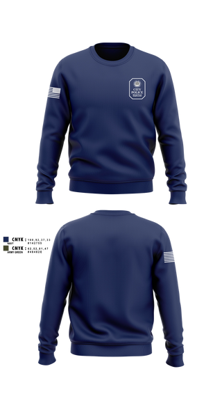 Crew Neck Sweatshirt, Rockville City Police, Police, Teamtime, Team time, sublimation, custom sports apparel, team uniforms, spirit wear, spiritwear, sports uniforms, custom shirts, team store, custom team store, fundraiser sports, apparel fundraiser