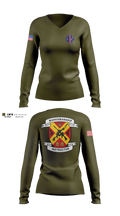 FMTC Division School Women's Long Sleeve V-neck Shirt - 6