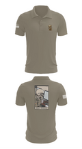 41st Engineer Battalion 4474785 Short Sleeve Performance Polo - 5